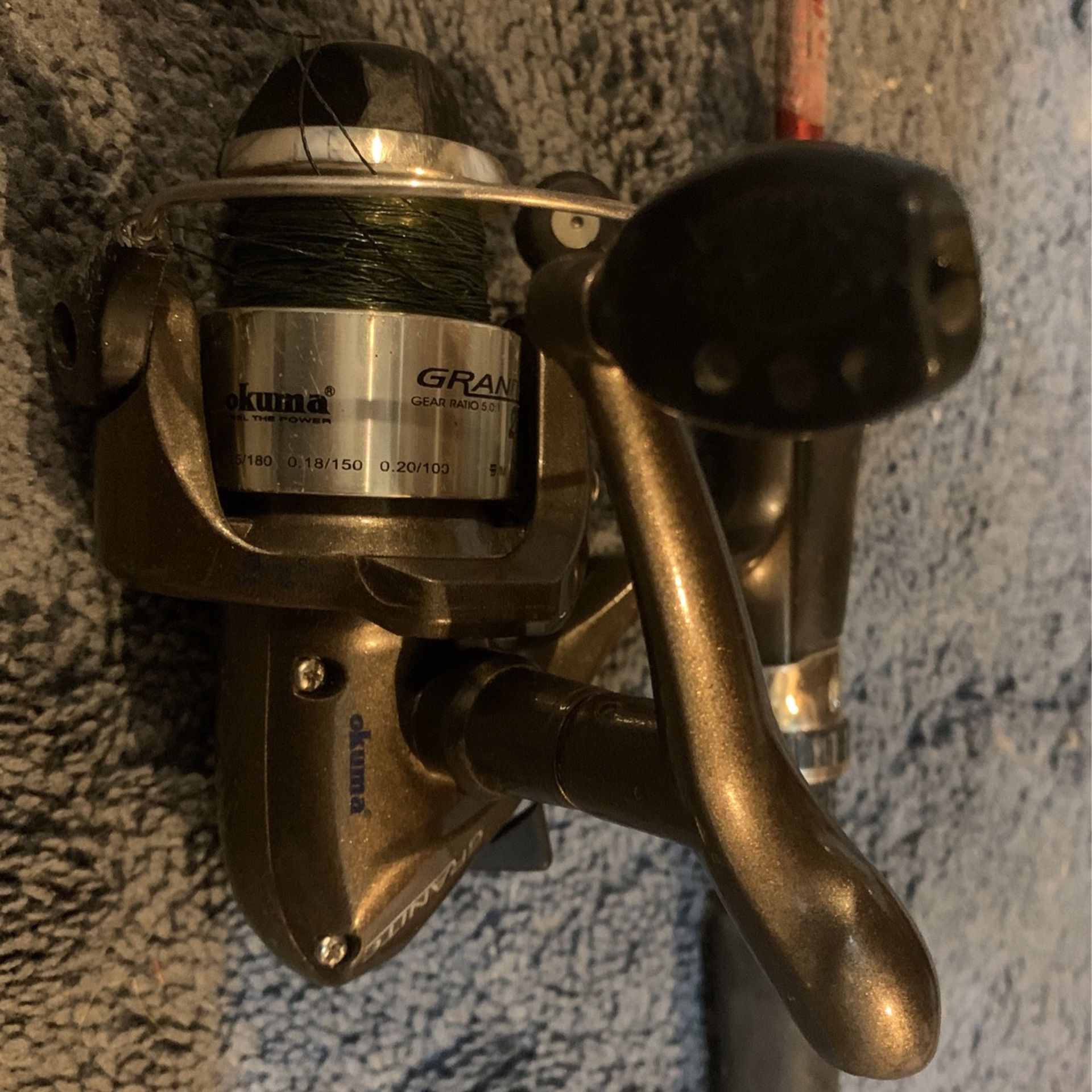 Okuma Reel And About 5 And Half Foot Tall