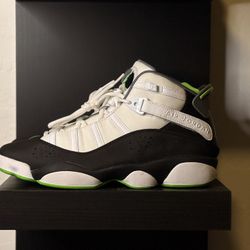 Jordan 6 Rings Amplitude Green- size 10 men’s 