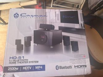 Cayman Media Labs HD-5-1 theater system