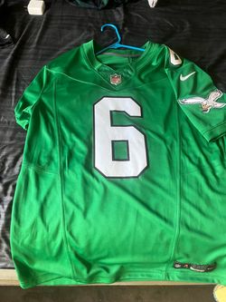 Kelly green Devonta Smith Jersey