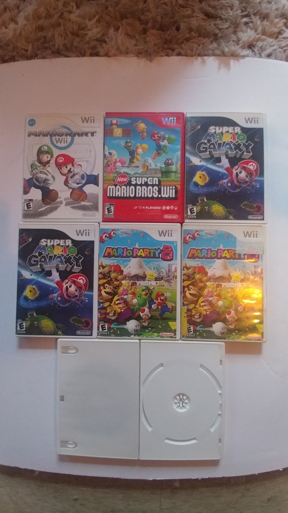 Mario games Nintendo Wii..