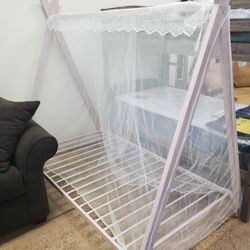 Girls New Twin Bed Frame