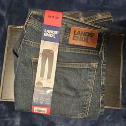 Men's flannel/fleece lined jeans 34x32