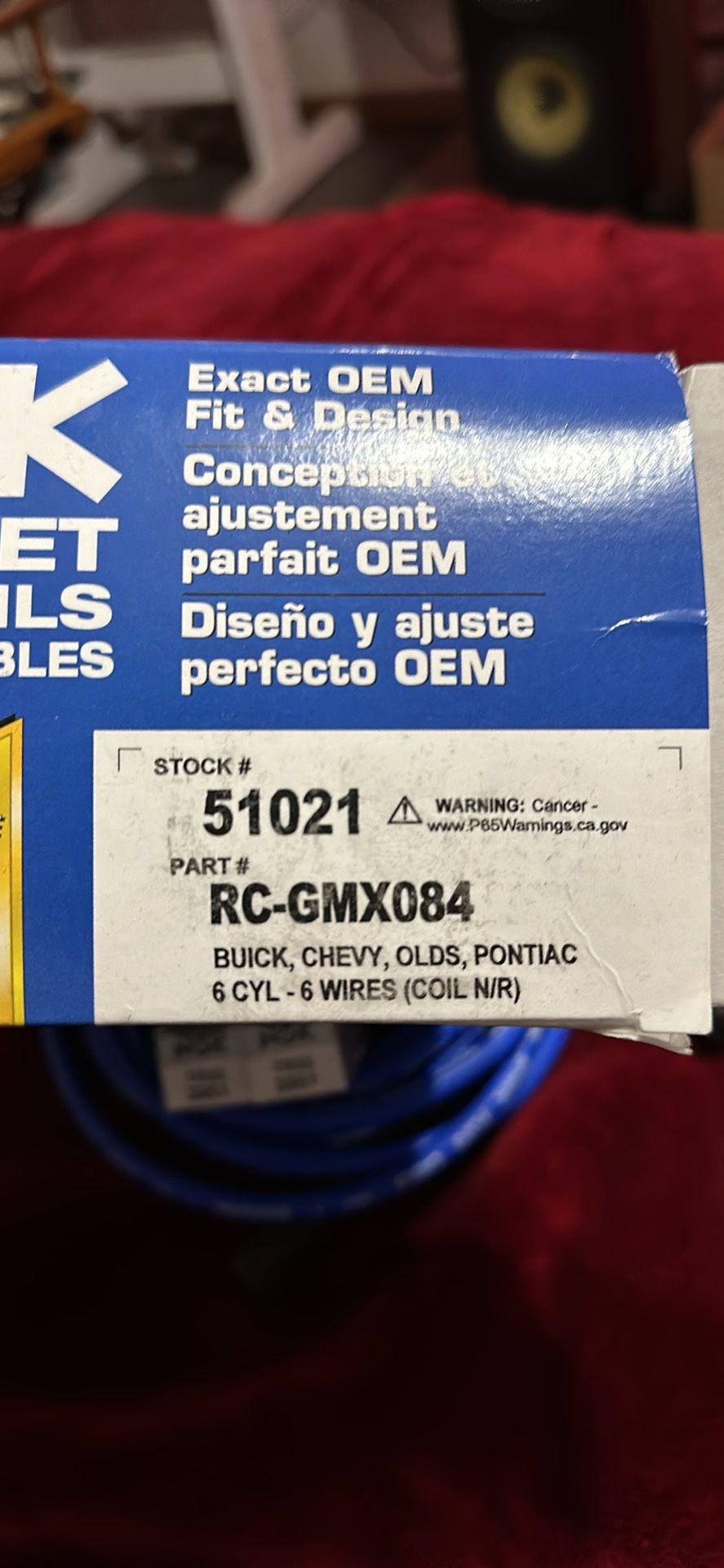 Brand New NGK Spark Plugs & Wires