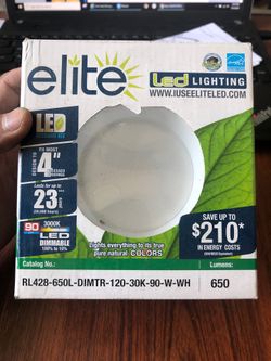 Elite LED lighting - 4” recessed lighting