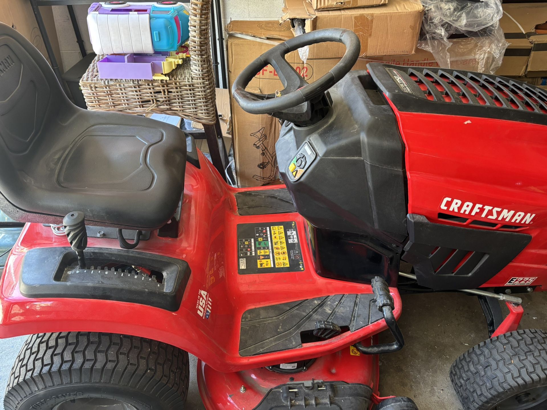 Craftsman Electric Riding Mower