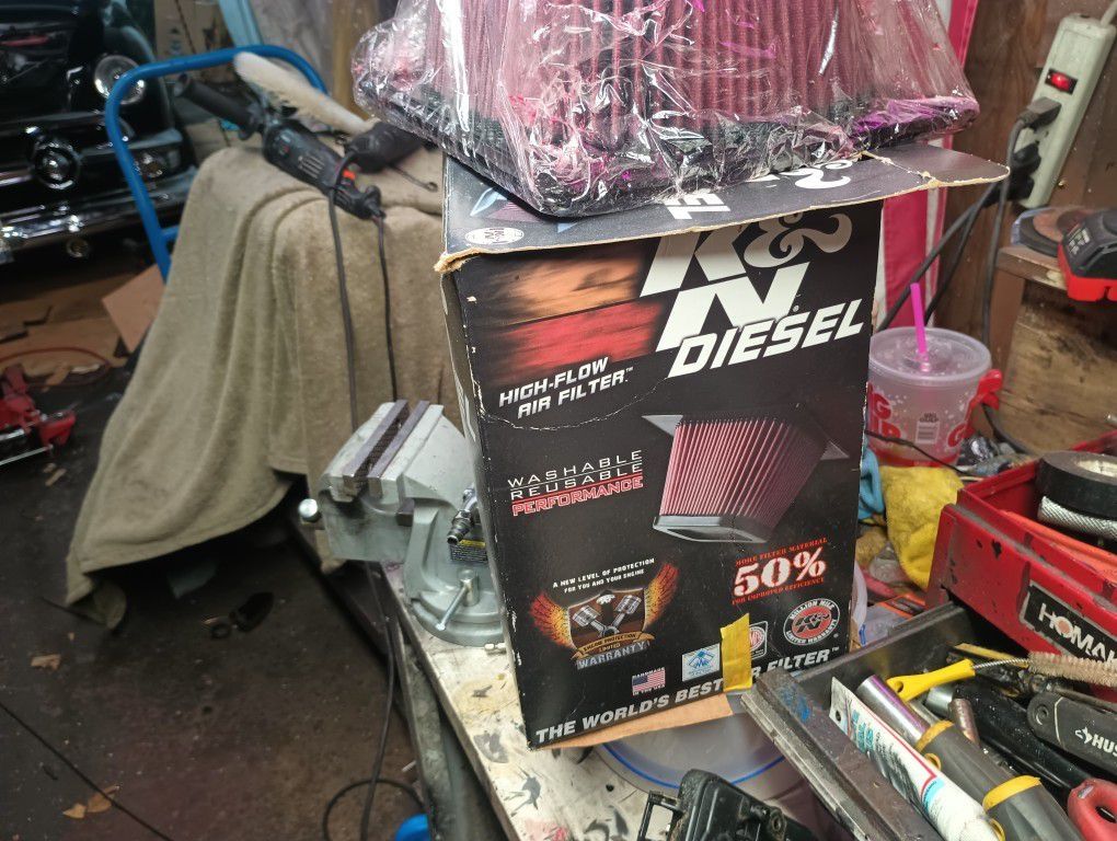 K N Air Filter For A Dodge Pickup Cummins