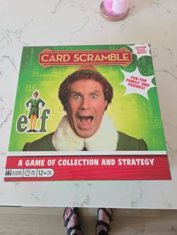BRAND NEW ELF CARD SCRAMBLE GAME SEE DESCRIPTION