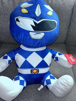 Mighty Morphin Power Rangers Blue Ranger Big Head Cuddle Pillow Buddy