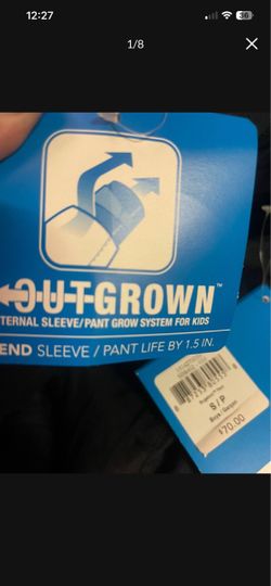 New Outgrown Kids Jacket Size Small Boys