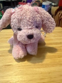 Pink puppy shoulder bag