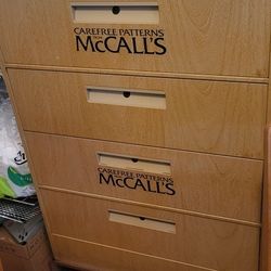 McCall's Pattern Cabinet 