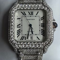 Moissanite Cartier Santos