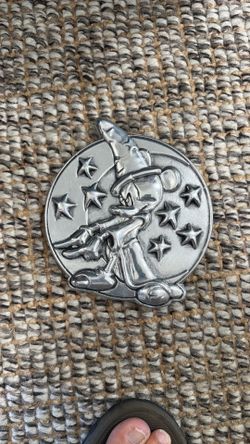Wilton Armetale trivet featuring Sorcerer Mickey Mouse