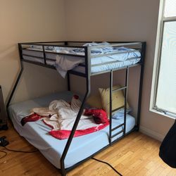 Bunk Beds - 1 Full On Bottom / 1 Twin On Top 