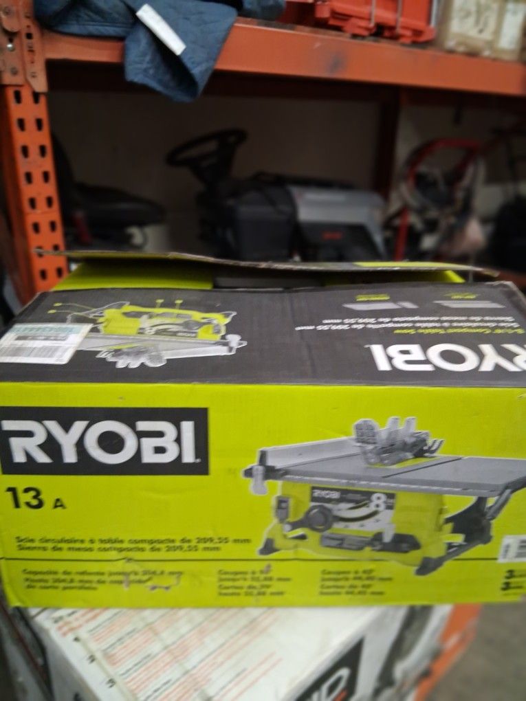 RYOBI
13 Amp 8-1/4 in. Compact Portable Corded Jobsite Table Saw (No Stand