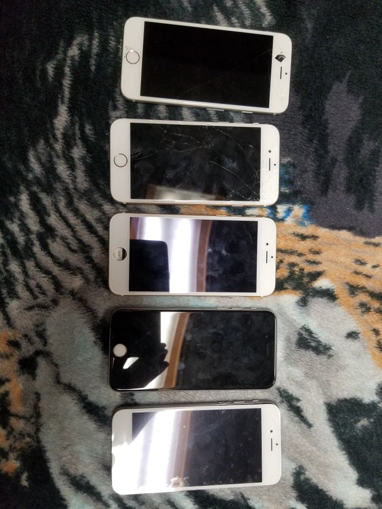 iPhones 6s and 6