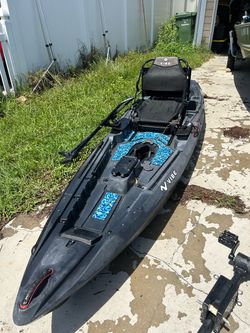 Vibe custom Fishing Kayak with Seat and Accessories