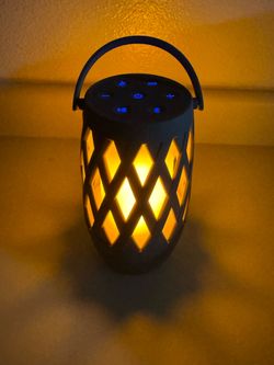 Limitless TikiTunes Pro Portable Bluetooth  Speaker with 3-Mode LED Flame Light, Pair up to 100 Speakers, 4000 mAh Battery for iPhone/iPad/Android  in