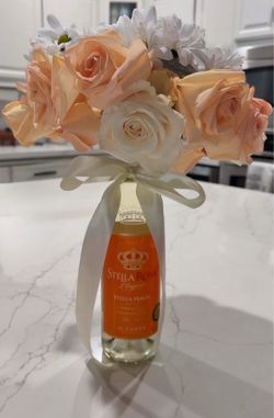 Bottle Flower Arrangement