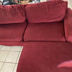 Red Basset Couch