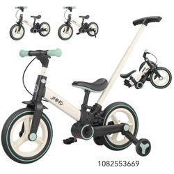 1 Toddler Bike with Push Handle