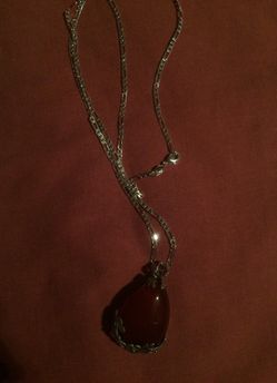 Beautiful pendant on silver chain
