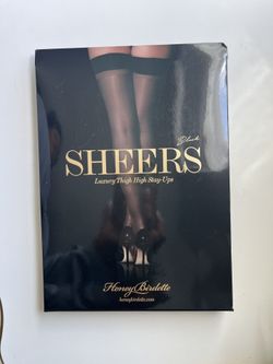 Honey Birdette Sheer Stockings Sz Large