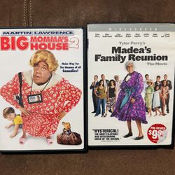 2 Pre-owned DVD's - Madea's Family Reunion & Big Momma's House 3