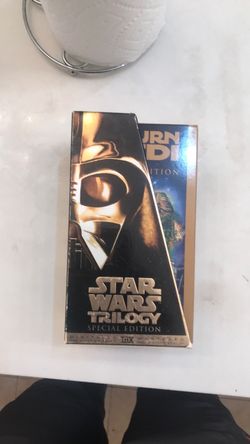 STAR WARS TRILOGY SPECIAL EDITION GOLDEN BOX SET