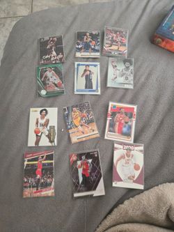 NBA Basketball Trading Cards Lot of 12 Rookie cards