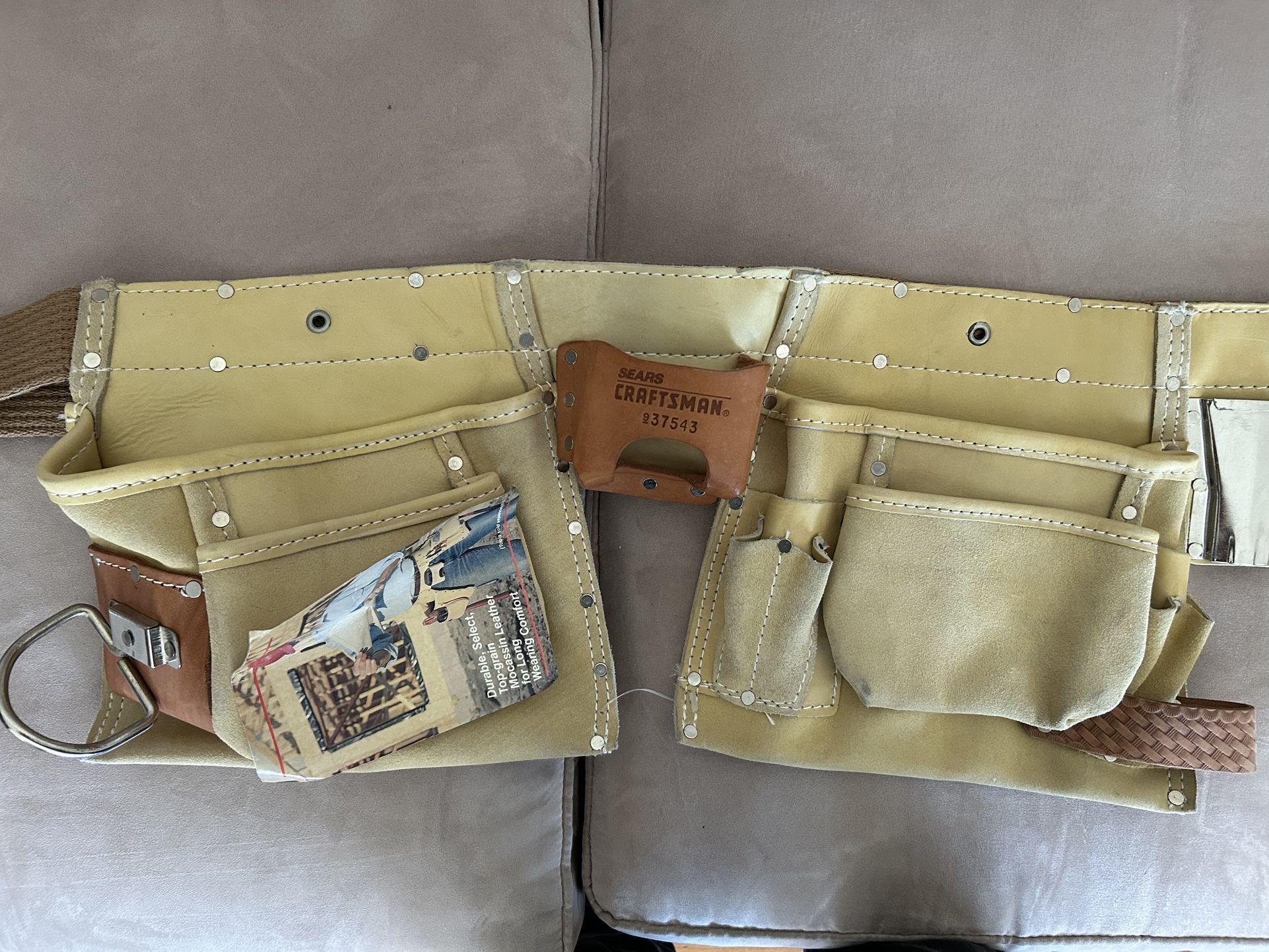 New Craftsman Leather Tool Belt