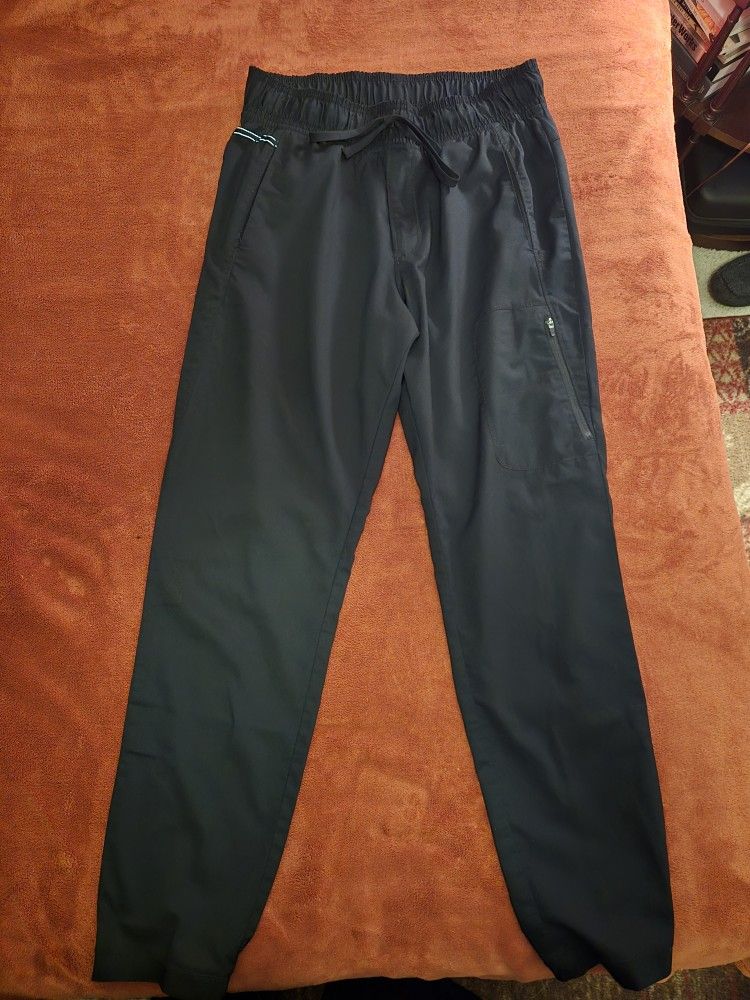 Cherokee Workwear Revolution Men's Black Medium Jogger Scrub Pant Regular Length