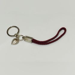 Brighton Kings Road Red & Silver Key Fob/Key Chain