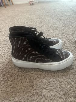 FENDI Vertigo FF Tech Force High-Top Sneakers/10.5