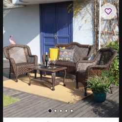 Brand New Patio Furniture Set Outdoor Patio Furniture With Built-in Cushions 🆕🆕