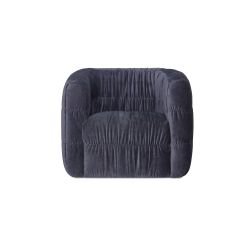 Robson Navy Swivel Chair