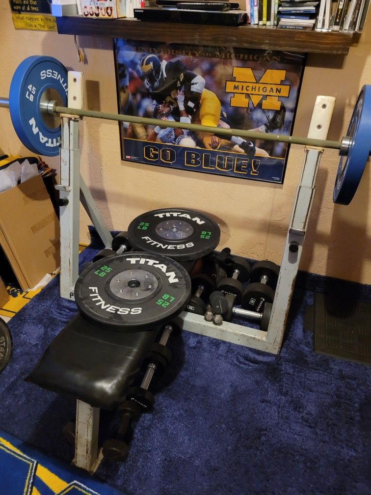 Polaris Olympic Bench Press , Gym Workout Equipment, Fitness , Chest
