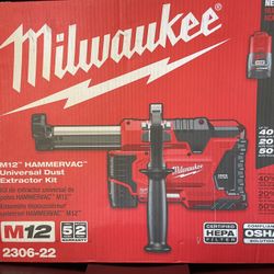 Milwaukee M12 Hammervac Kit- NIB