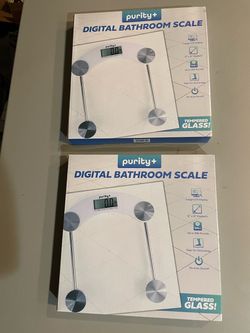 Lot of 2 Digital Bathroom Scales Purity + New