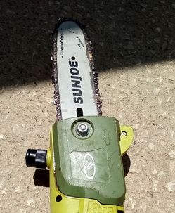 Pole Saw sunjoe Telescoping  Electric ,working great readyto cut!