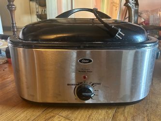 Oster 22-Quart Turkey Roaster • Stainless Steel Electric Oven