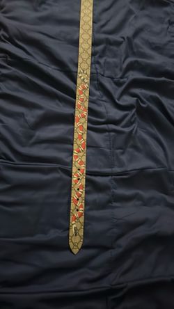 Red snake REAL belt