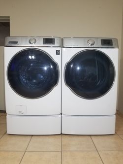 Jumbo Capacity Samsung washer And Electric Dryer Free Deliver And Installation 6 Month Warranty ....