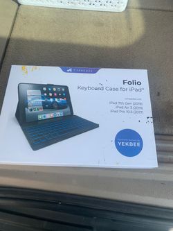 Keyboard case for iPad