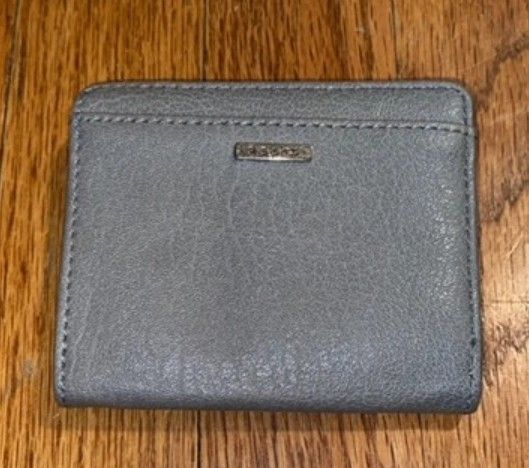 Relic by Fossil Gray Leather Mini Wallet