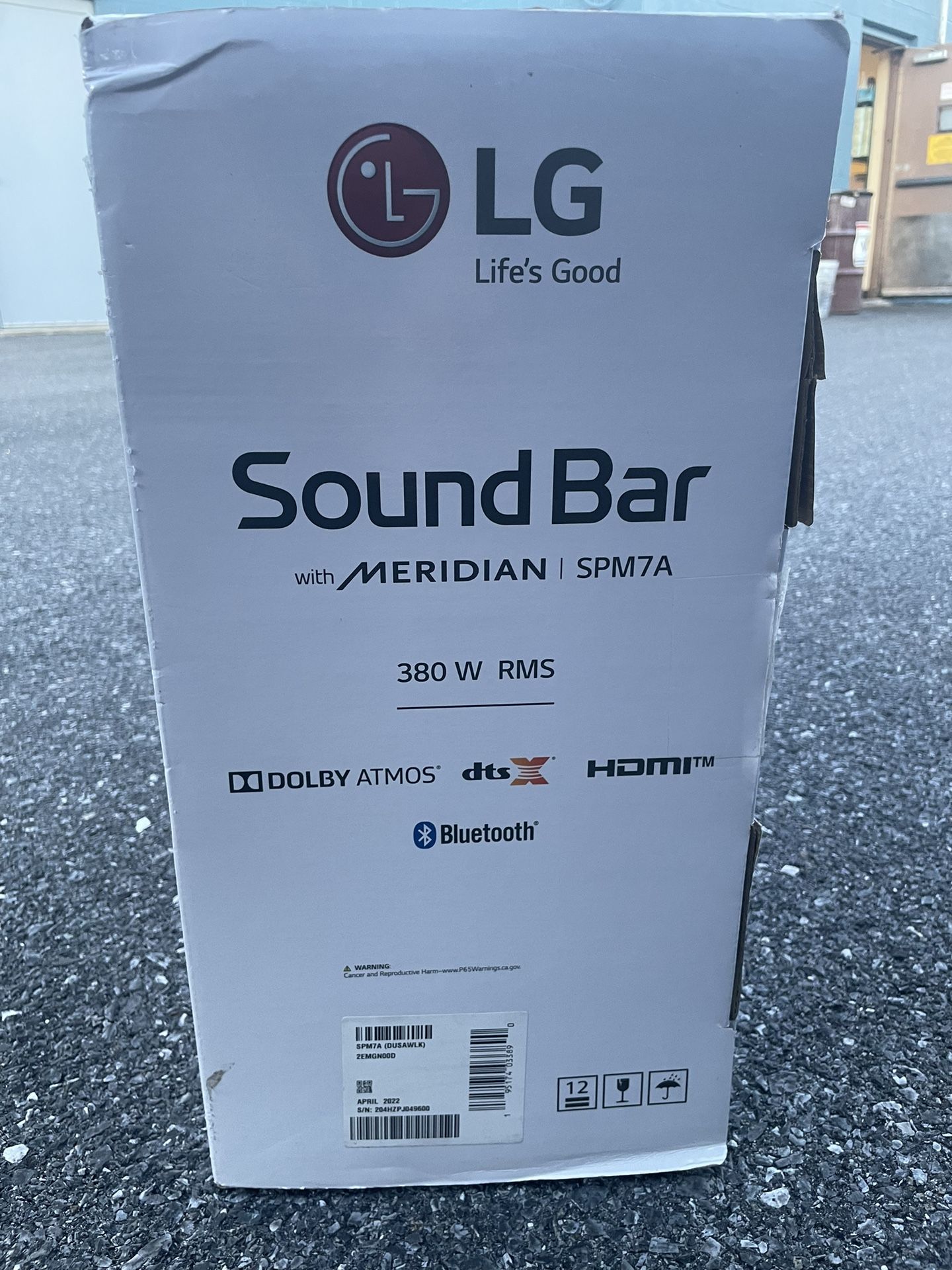 LG High Res Sound Bar