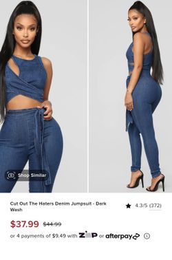 Women Demin Jumpsuit