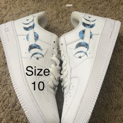 Size 10 Custom Air Force 1