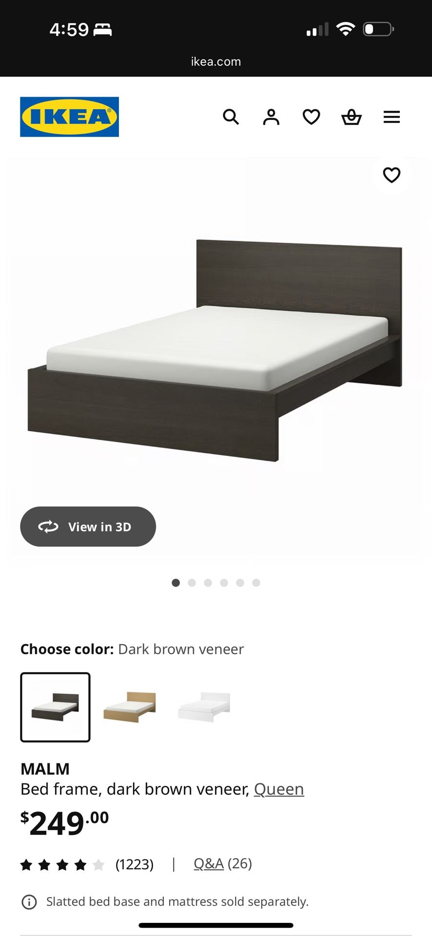 IKEA Malm Bed Frame